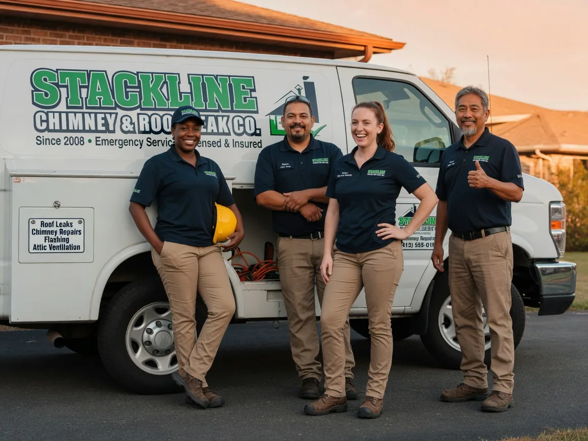 Chimney flashing repair company in Pendleton, OR